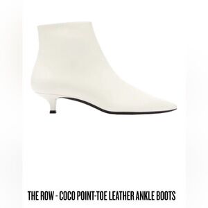Mango Chic White Ankle Booties